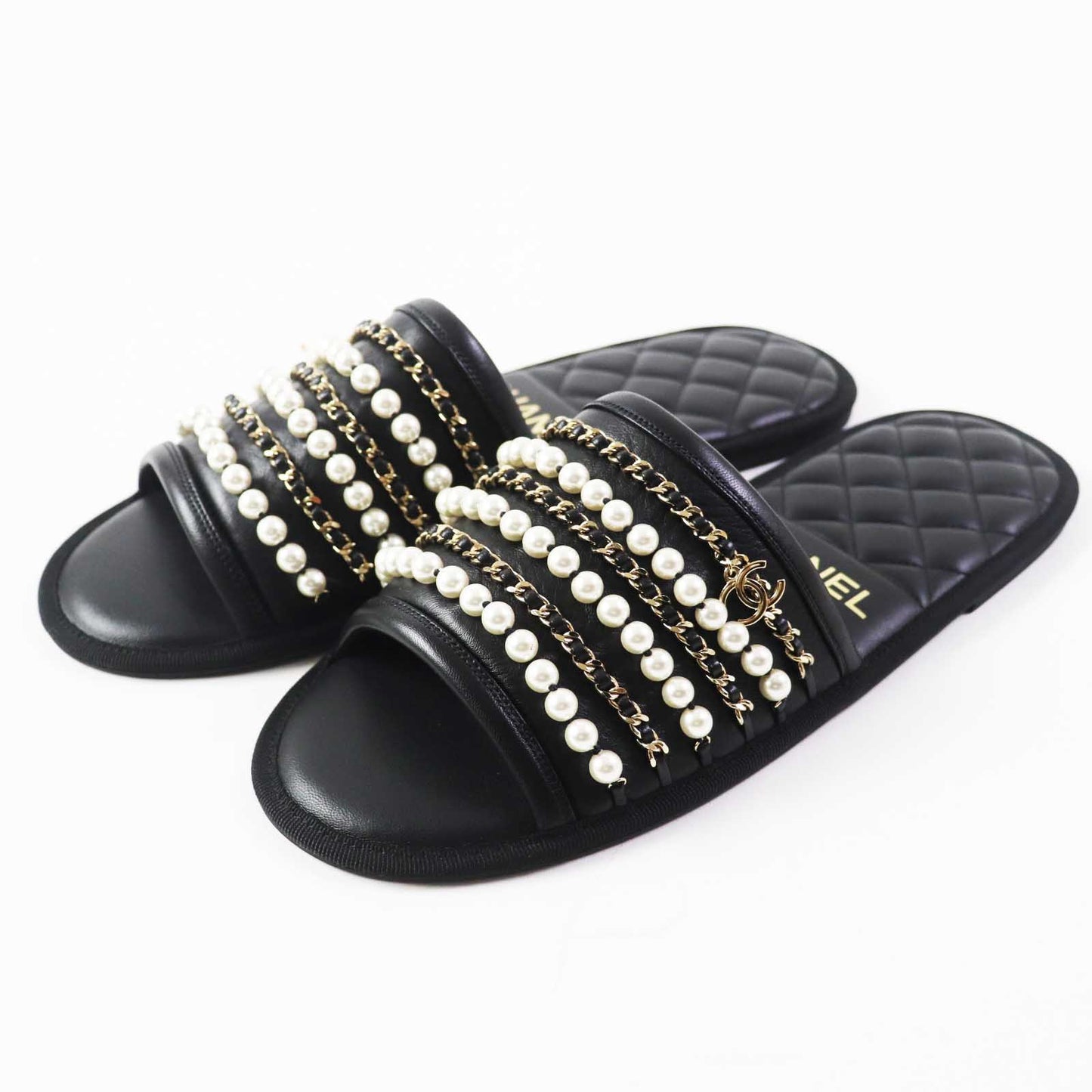 CHANEL Sandals G36005 Main: Leather black Women L