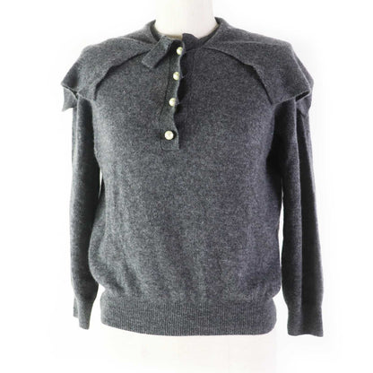 Christian Dior knit 354S48AM053 Main: 100% cashmere Charcoal gray Women 42