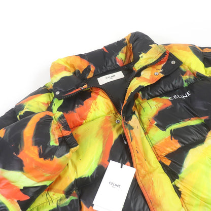 CELINE Jacket 2W430487O Main: 100% nylon, Filling: 100% polyester Orange type Multicolor Thomas Sauter mens 48
