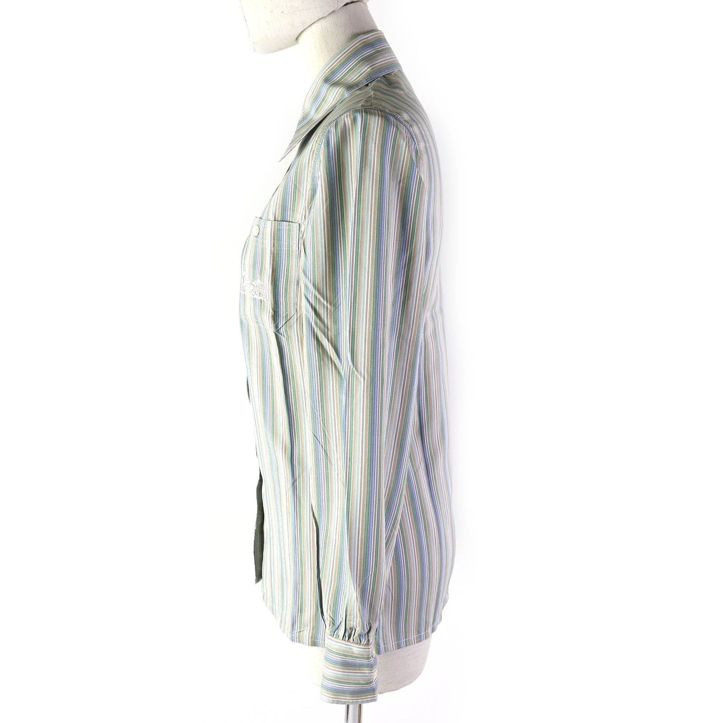 CELINE Long sleeve shirt Main: 100% silk multicolor Women 38