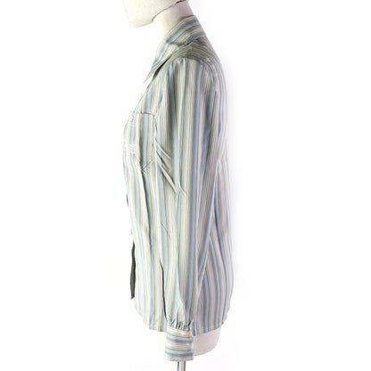 CELINE Long sleeve shirt Main: 100% silk multicolor Women 38
