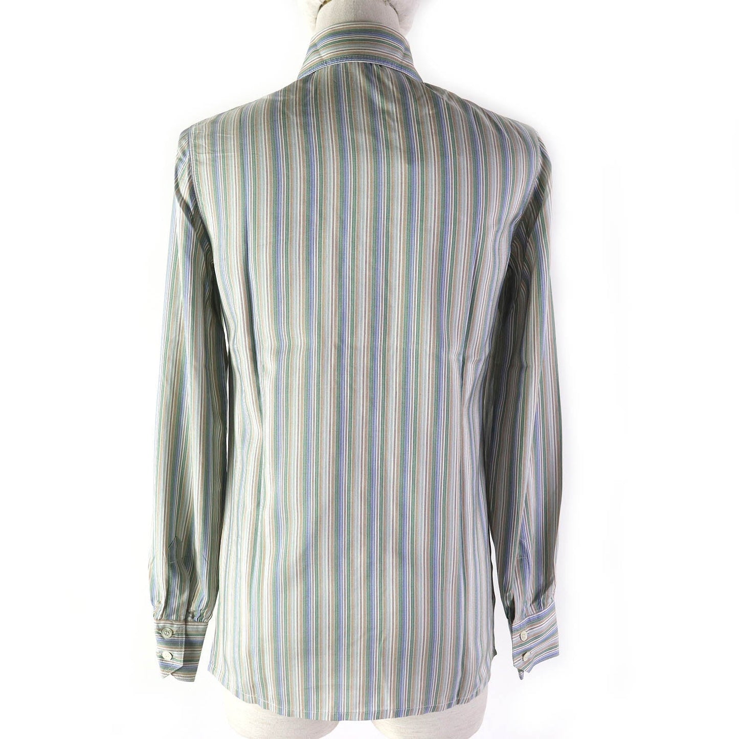 CELINE Long sleeve shirt Main: 100% silk multicolor Women 38