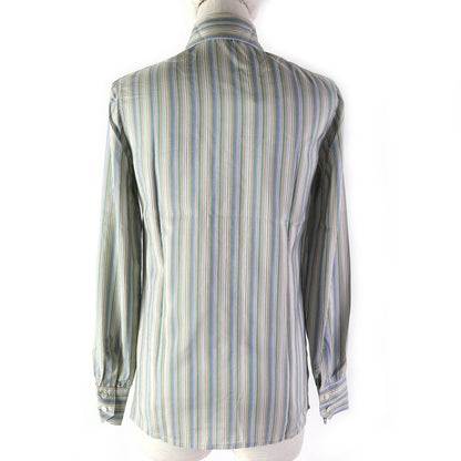 CELINE Long sleeve shirt Main: 100% silk multicolor Women 38