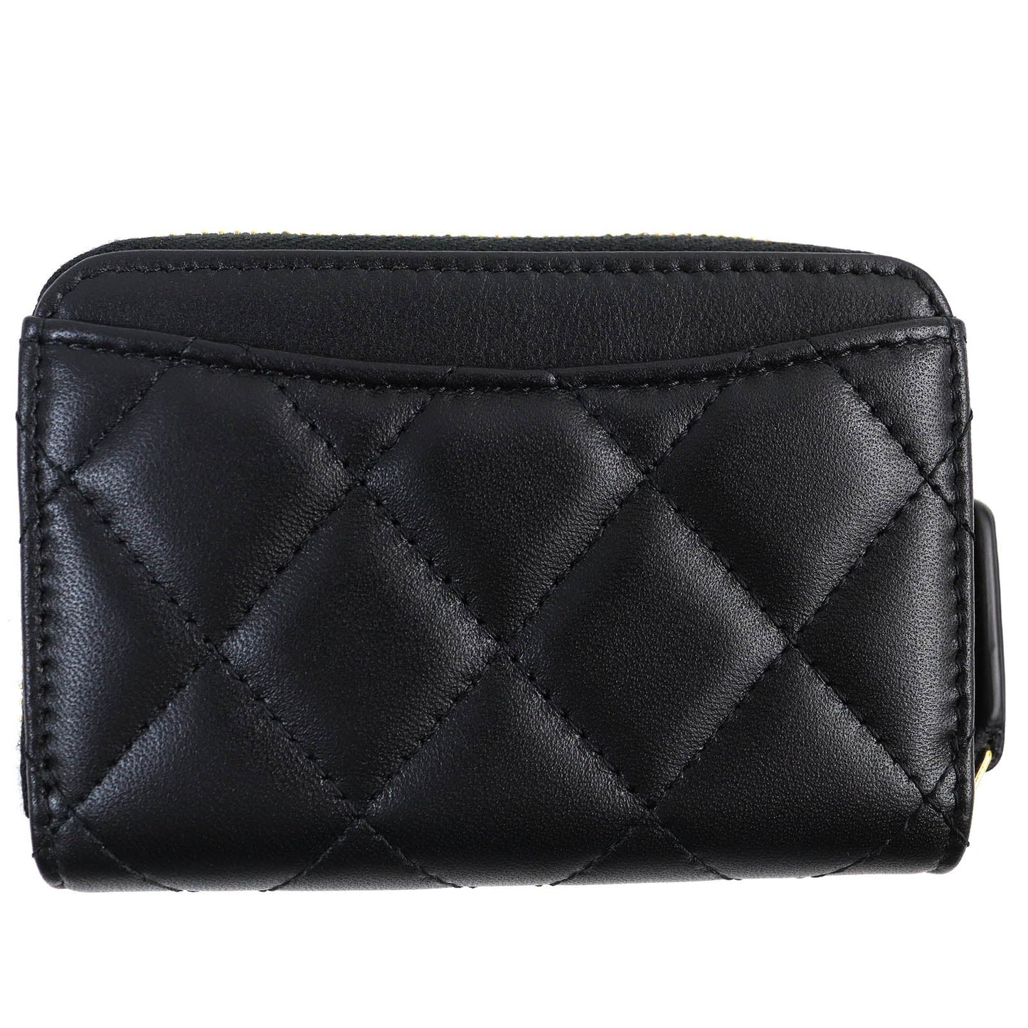 CHANEL Coin case AP0216 Main: Leather black Classic zip coin purse Women
