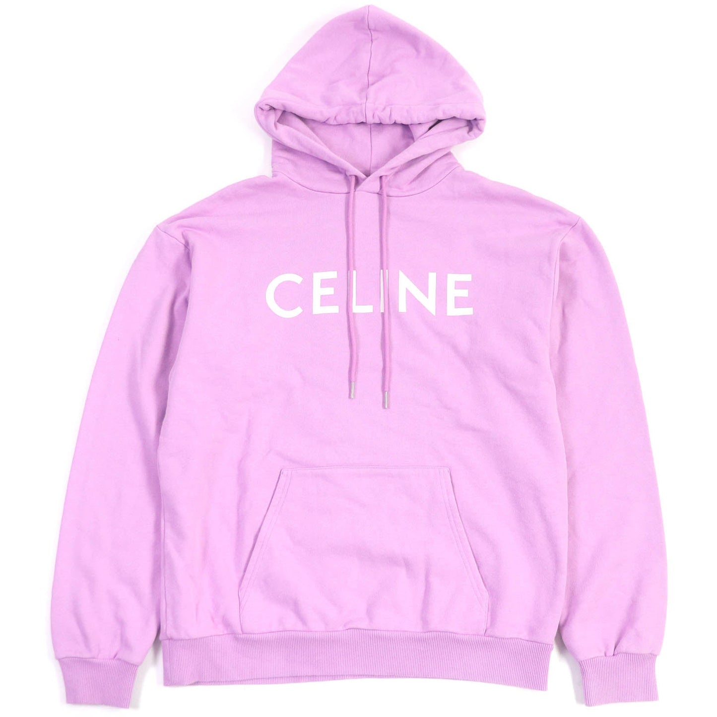 CELINE Hoodie 2Y369670Q Main: 100% cotton, part: 96% cotton, part: 4% polyurethane lavender mens M