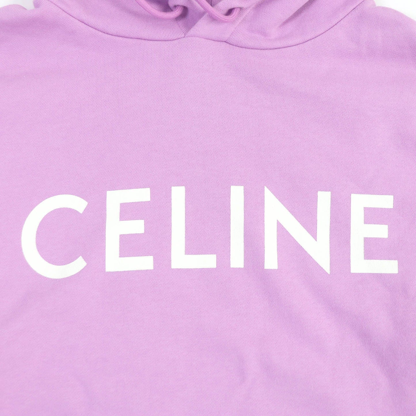 CELINE Hoodie 2Y369670Q Main: 100% cotton, part: 96% cotton, part: 4% polyurethane lavender mens M