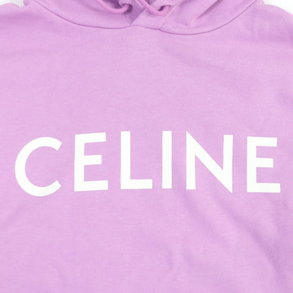 CELINE Hoodie 2Y369670Q Main: 100% cotton, part: 96% cotton, part: 4% polyurethane lavender mens M