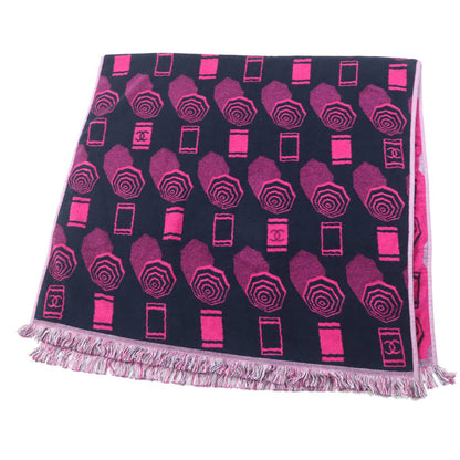 CHANEL towel 19S cotton 100% Navy pink Women