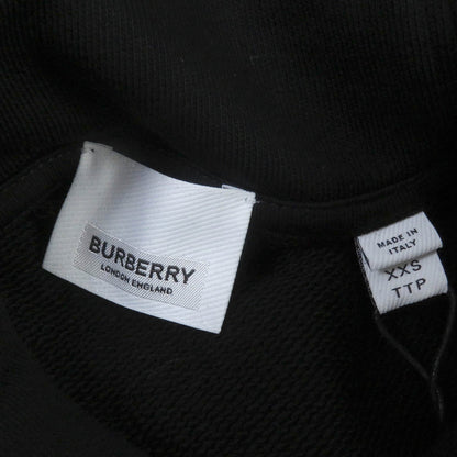 BURBERRY Hoodie 8040787 Main: 100% cotton, Part: 99% cotton, Part: 1% elastane (polyurethane) black mens XXS