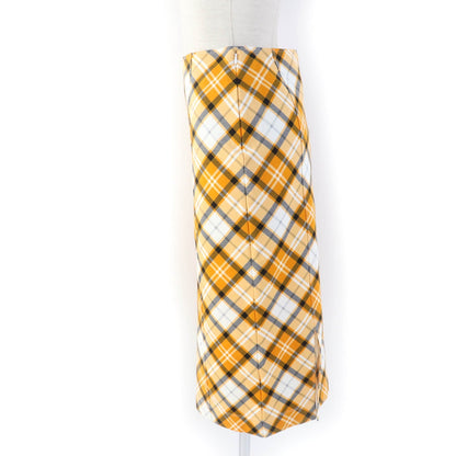 BURBERRY Tight Skirt 8037437 Main: 93% rayon, Main: 7% elastane Orange type Women 36