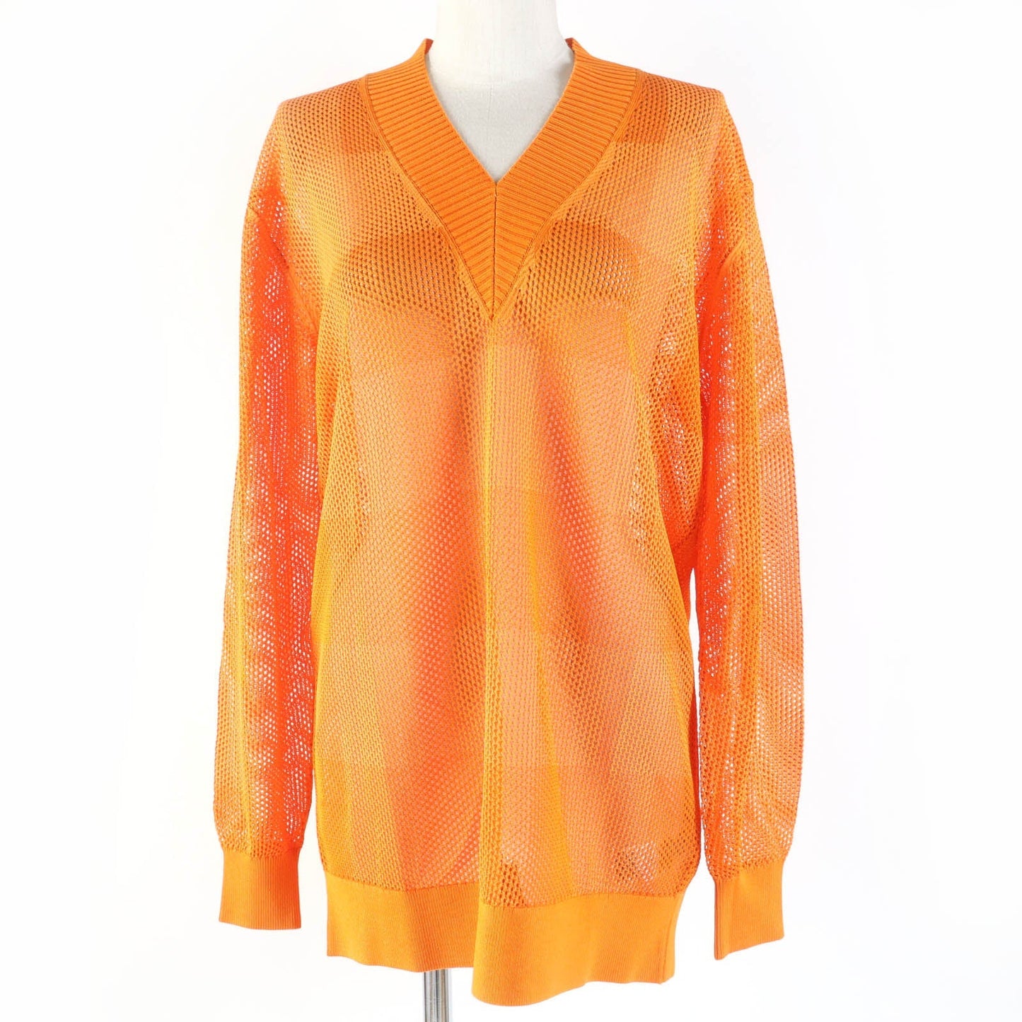 BURBERRY Tunic 8041344 Main: 100% rayon, part: 97% rayon, part: 2% nylon, part: 1% polyurethane, part: 97% rayon : 2% nylon : 1% polyester Orange Women S