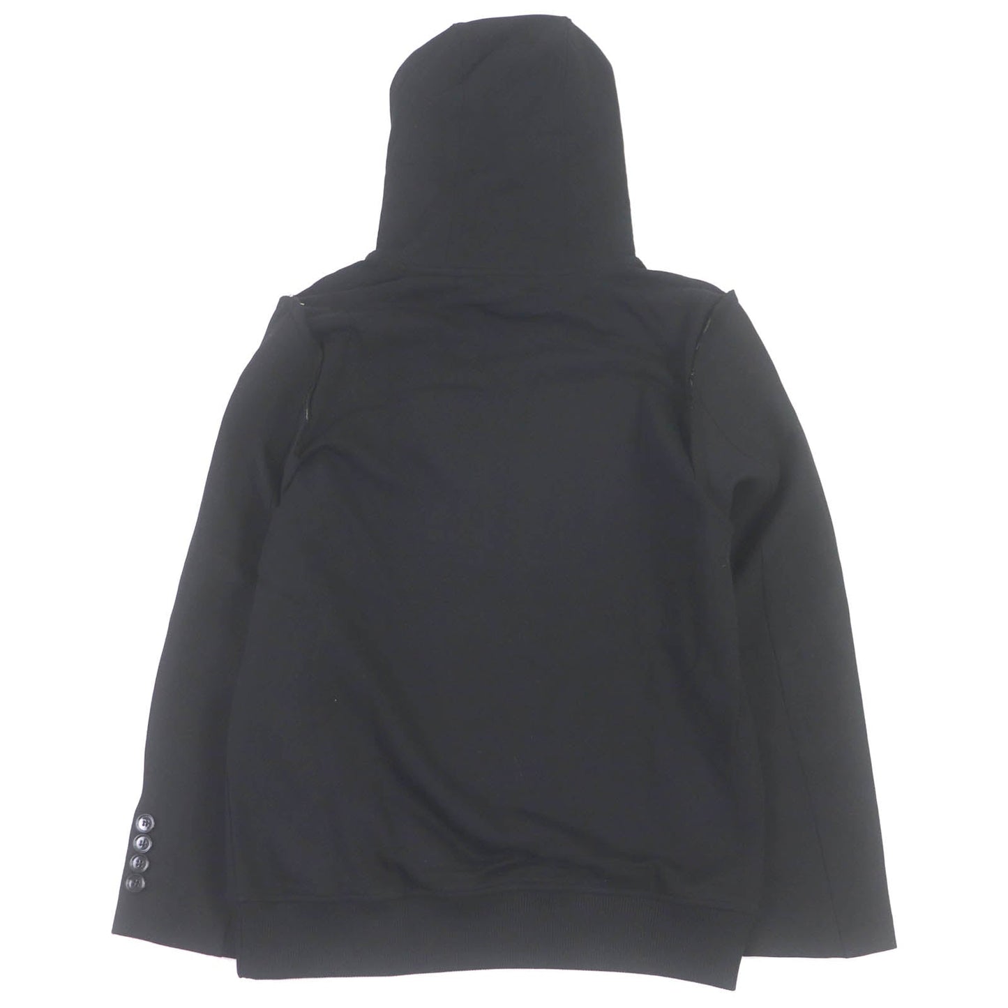 BURBERRY Hoodie 8040787 Main: 100% cotton, Part: 99% cotton, Part: 1% elastane (polyurethane) black mens XS