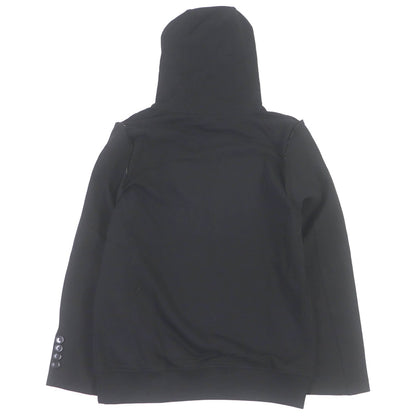 BURBERRY Hoodie 8040787 Main: 100% cotton, Part: 99% cotton, Part: 1% elastane (polyurethane) black mens XS