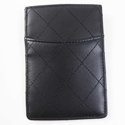 CHANEL Card Case AP3595 Main: Lamb leather black Matrasse Women