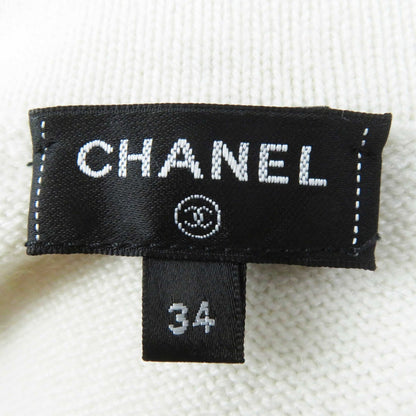 CHANEL cardigan P73102 Main: 99% cashmere, Main: 1% elastane (polyurethane) white Women 34