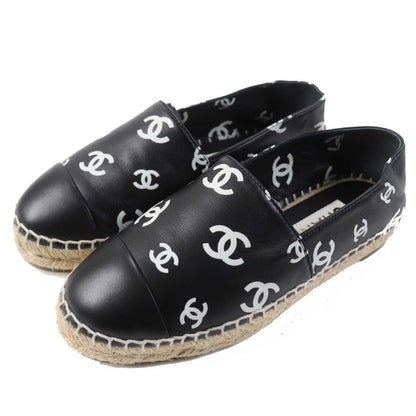 CHANEL Leather shoes 22S G38628 Main: Leather Black White Women 35