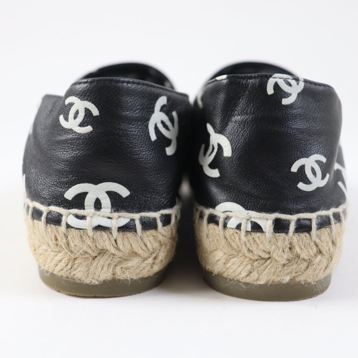 CHANEL Leather shoes 22S G38628 Main: Leather Black White Women 35