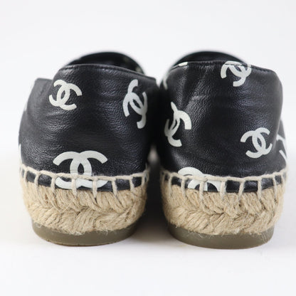 CHANEL Leather shoes 22S G38628 Main: Leather Black White Women 35