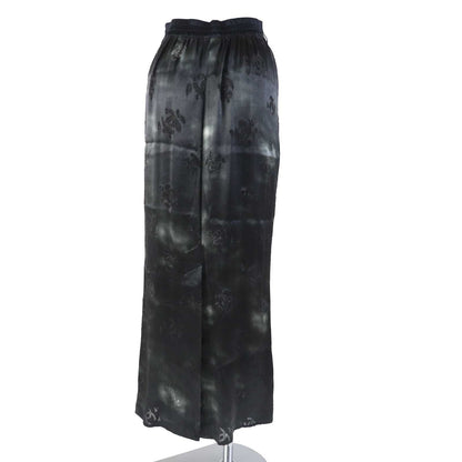 CHANEL Long skirt P73038 Main: 69% rayon, Main: 31% silk, Part: 93% silk, Part: 7% elastane (polyurethane) black Mtiers d'art collection Women 34