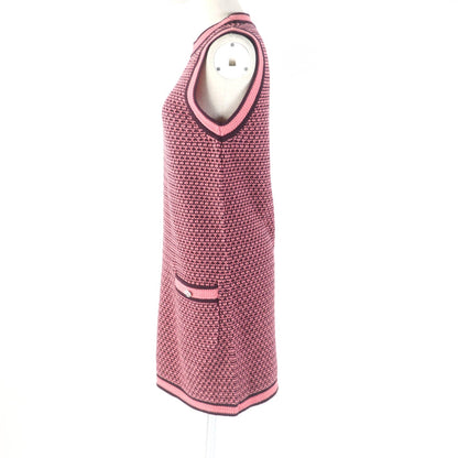 CHANEL one piece P75435K10790 Main: 100% cashmere Pink brown Women 36