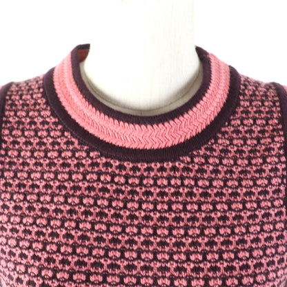 CHANEL one piece P75435K10790 Main: 100% cashmere Pink brown Women 36