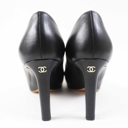 CHANEL pumps G35025 Main: Leather black Women 36