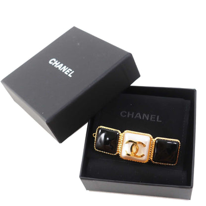 CHANEL Valletta B20K Plastic.Metal.Glass pearl Black gold Women