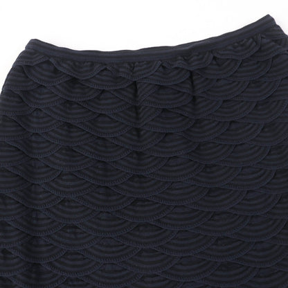 CHANEL Tight Skirt P41318K03035 Main: 43% rayon, 41% cotton, 16% nylon Black navy Women 38