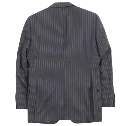BURBERRY BLACK LABEL suit Outer material: 100% wool, Lining: Cupra, Lining: Polyester, Part: Cupra, (Outer material Super 110S used) Dark Gray Purple mens 165 36R