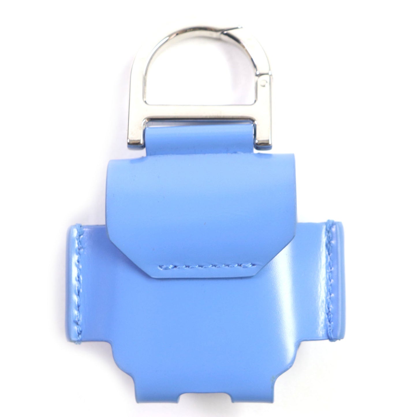 Dior HOMME key ring Main: Leather Light Blue Silver mens