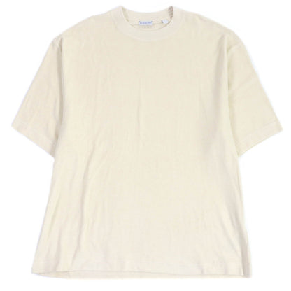BURBERRY Short sleeve T-shirt 8081233 Main: 100% cotton, some parts: 98% cotton, some parts: 2% elastane Ivory mens L
