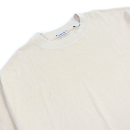 BURBERRY Short sleeve T-shirt 8081233 Main: 100% cotton, some parts: 98% cotton, some parts: 2% elastane Ivory mens L