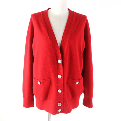 CHANEL cardigan P74231 Main: 100% cashmere, part: 99% cashmere, part: 1% elastane Red Women 36