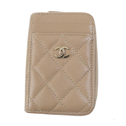 CHANEL Coin case AP1650 Main: Caviar skin beige Timeless classic Women