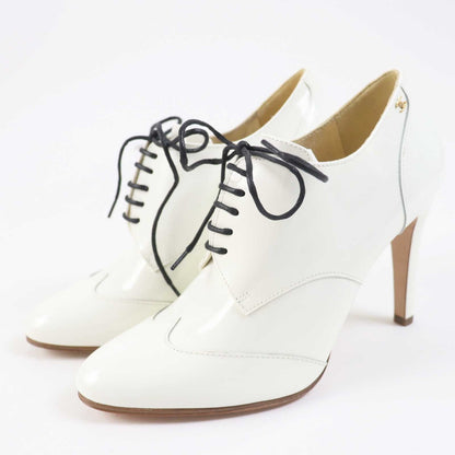 CHANEL Booties 17A G33057 Main: Patent leather white Women 36