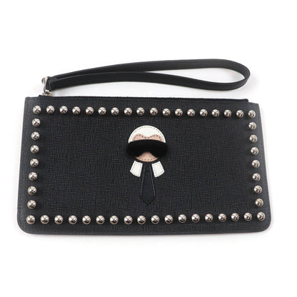 FENDI Pouch 8M0341 Main: Leather black Karito Women