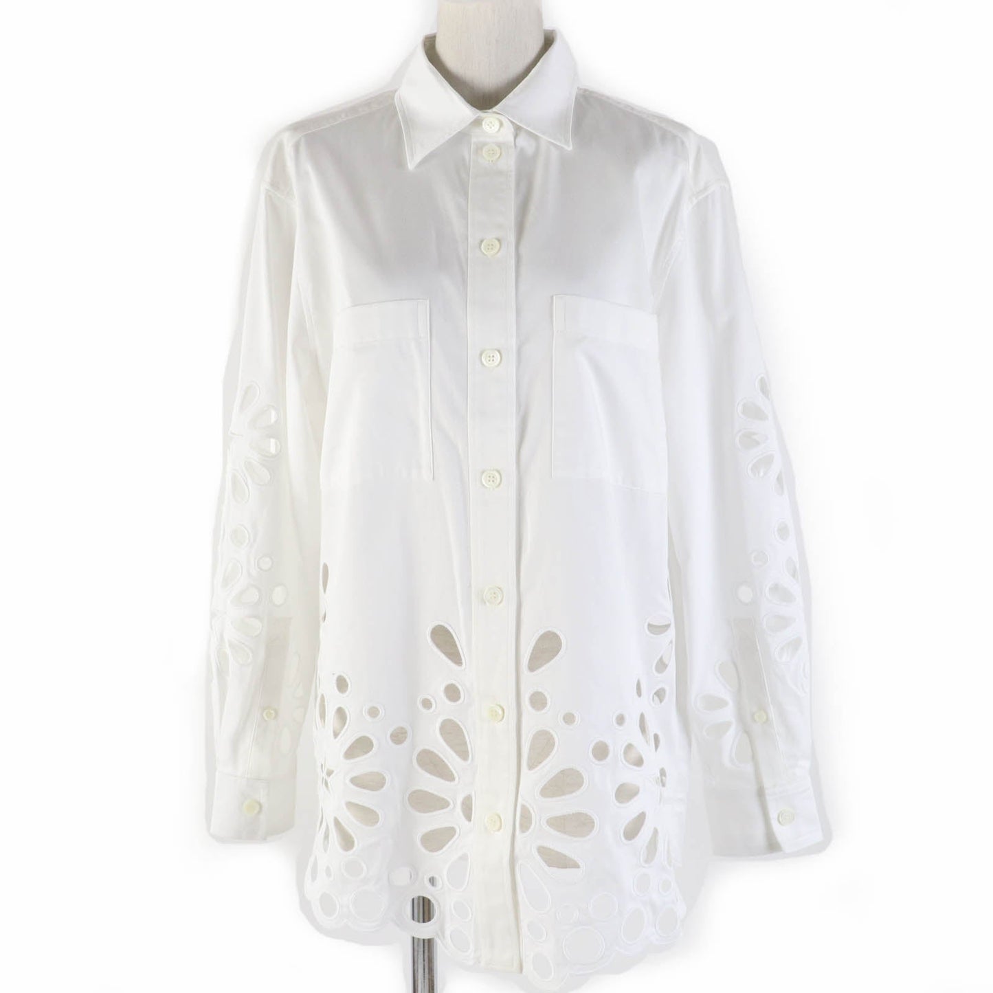 BURBERRY Long sleeve shirt Main: 100% cotton white Women 36