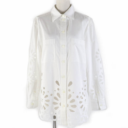 BURBERRY Long sleeve shirt Main: 100% cotton white Women 36