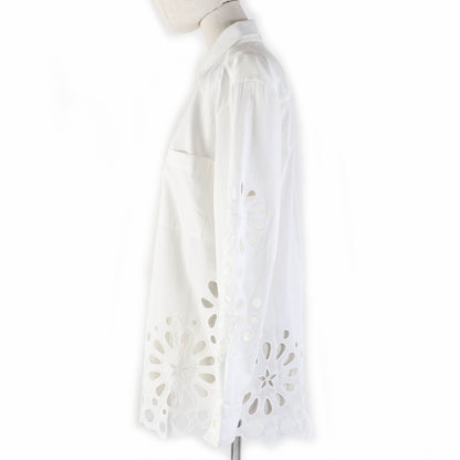 BURBERRY Long sleeve shirt Main: 100% cotton white Women 36