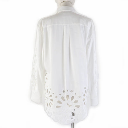BURBERRY Long sleeve shirt Main: 100% cotton white Women 36