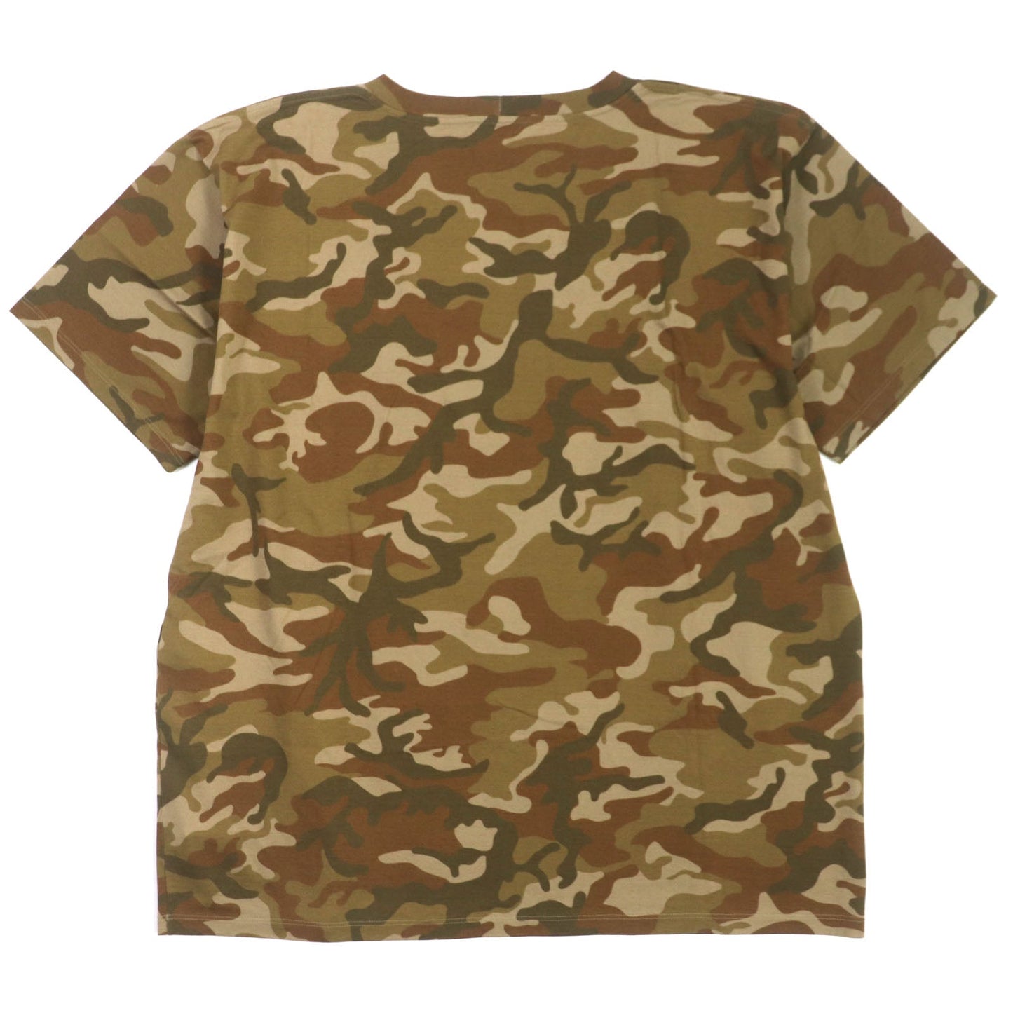CELINE Short sleeve T-shirt 2X681246Q Main: 100% cotton Brown Loose Logo T-shirt mens XL