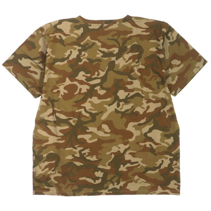 CELINE Short sleeve T-shirt 2X681246Q Main: 100% cotton Brown Loose Logo T-shirt mens XL