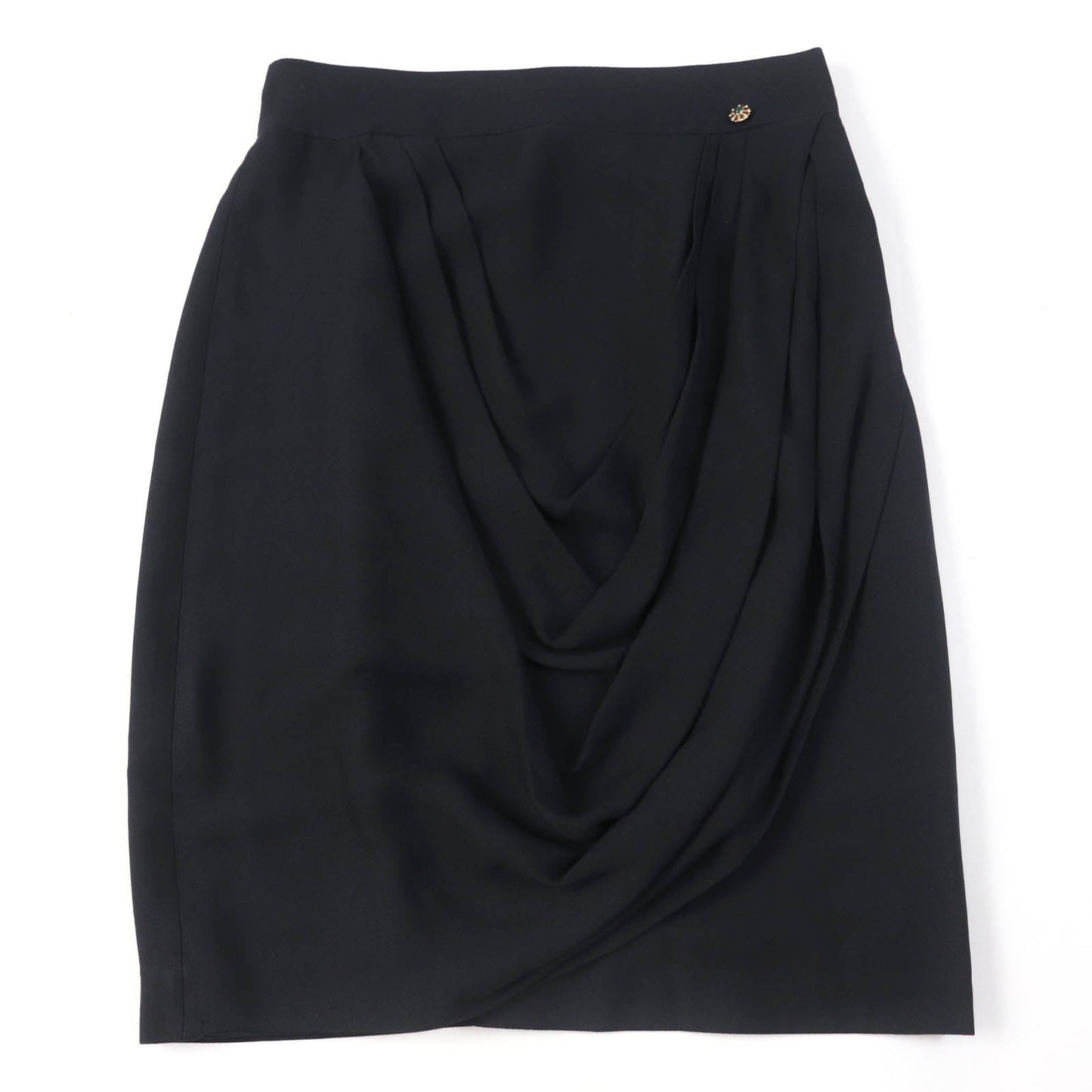 CHANEL Tight Skirt P43905V31200 Main: 100% silk, Lining: 100% silk black Women 40