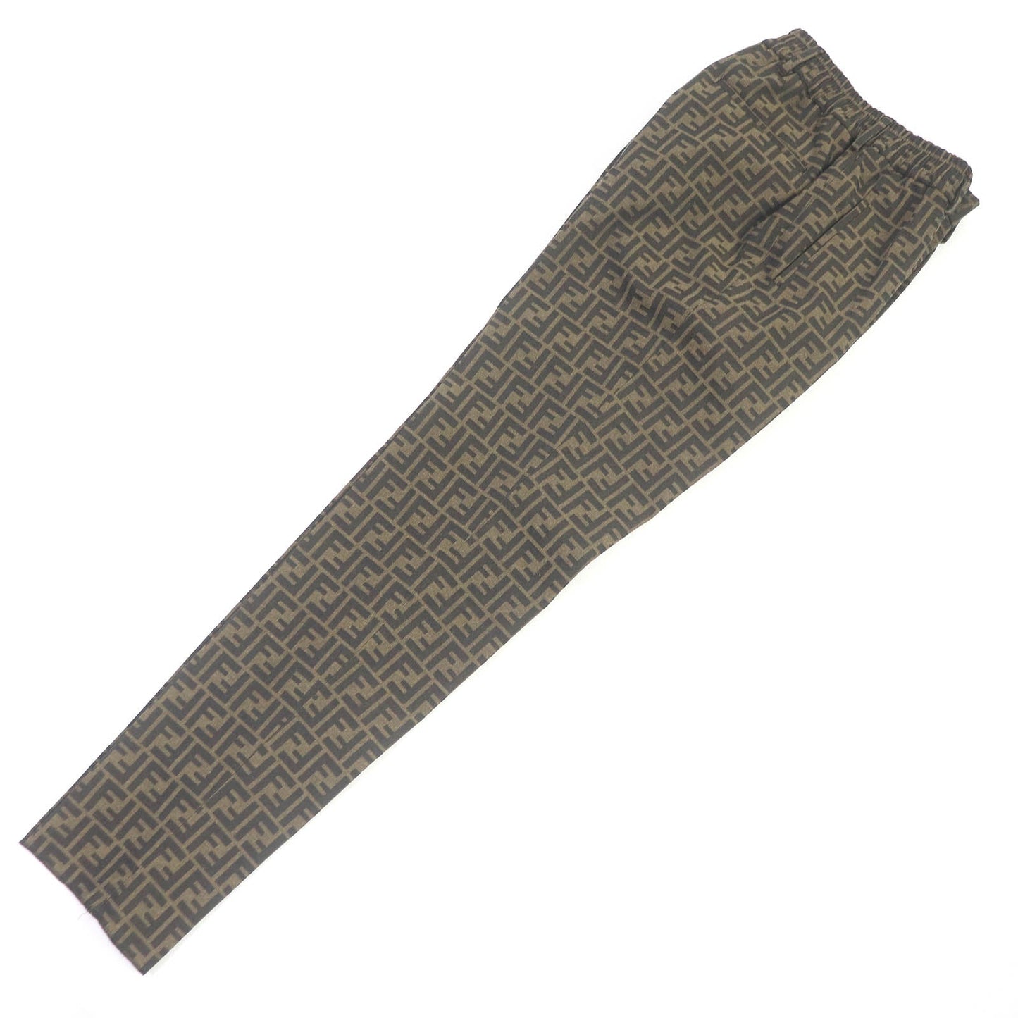 FENDI suit FJ0498/FB0767 Main: 65% polyester, Main: 35% cotton, Lining: 100% cupra Brown mens 44