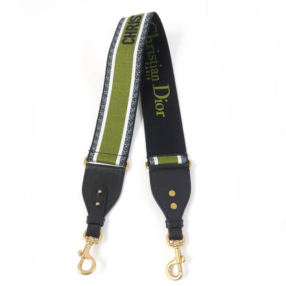 Christian Dior Shoulder strap Main: Canvas, Part: Leather multicolor Women