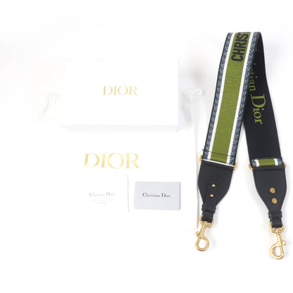 Christian Dior Shoulder strap Main: Canvas, Part: Leather multicolor Women