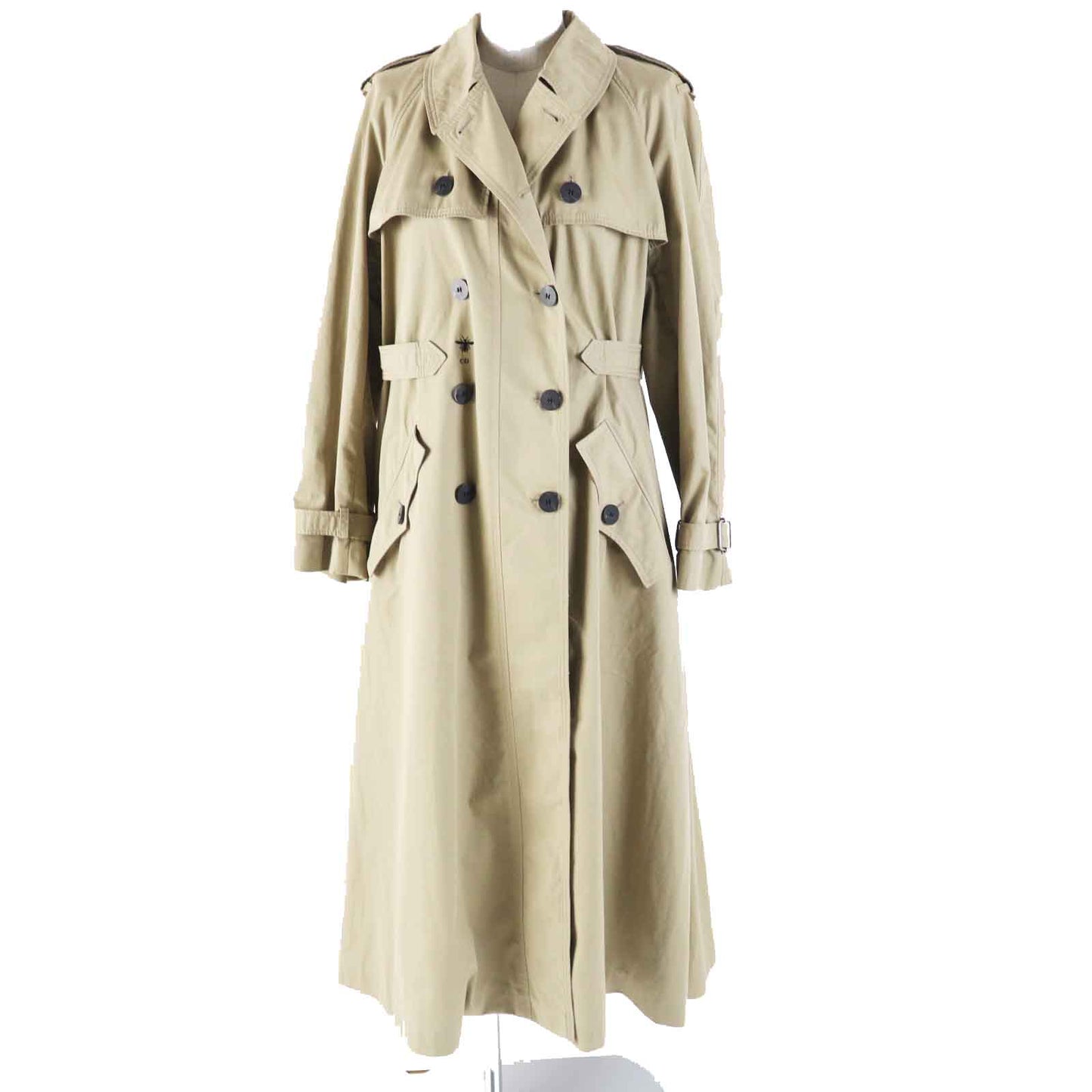 Christian Dior trench coat 841M55A3332 Main: 100% cotton, some parts: metal beige Women 44