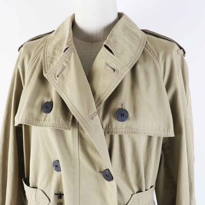 Christian Dior trench coat 841M55A3332 Main: 100% cotton, some parts: metal beige Women 44