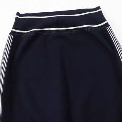 CHANEL skirt 08C P32497 Main: 38% cotton, 29% cashmere, 13% silk, 10% nylon, 8% polyester Dark Navy White Airline Women 40