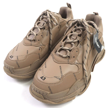 BALENCIAGA sneakers 536737 Main: Leather Brown TRIPLE S Triple S mens 43